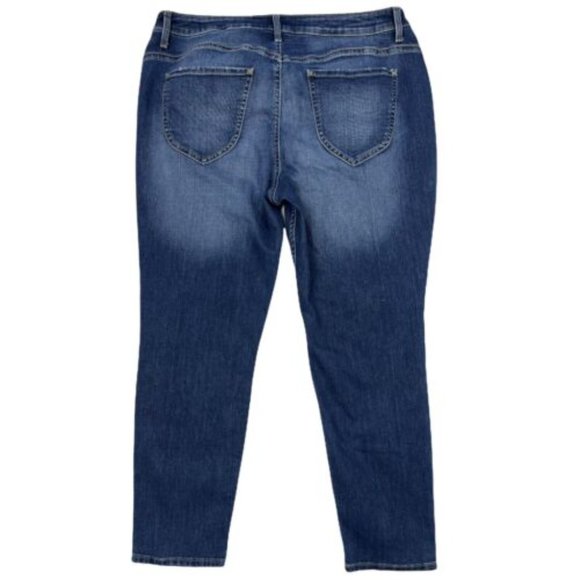 Lee Jeans High Rise Skinny Ankle Size 18 - Picture 2 of 9